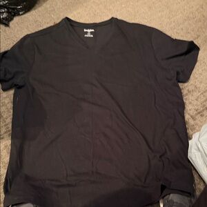 Goodfellow & Co Black Short Sleeve V-Neck Tee